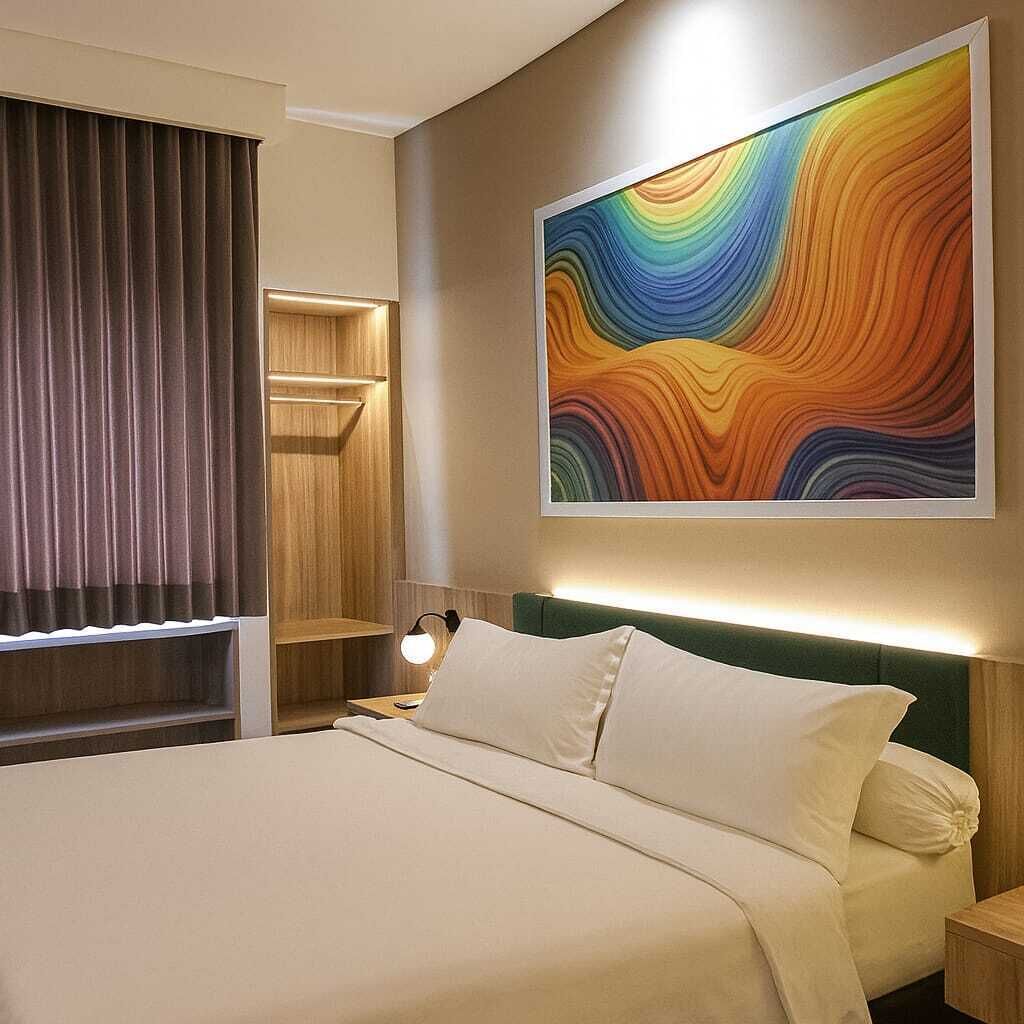 高级双人房 | 免费 WiFi