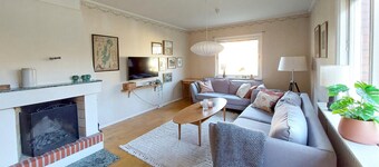 Fint hjem i Bolmsö med utsikt over innsjøen