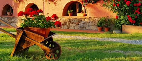 Overnattingsstedets uteområder