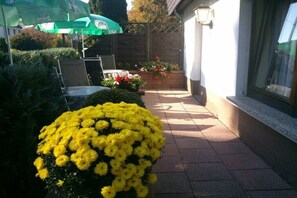 Terrace/patio - at the small Bärenstein (Königstein Struppen Thürmsdorf)