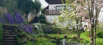 Maison de vacances « Komforthaus mit Fernblick » avec terrasse