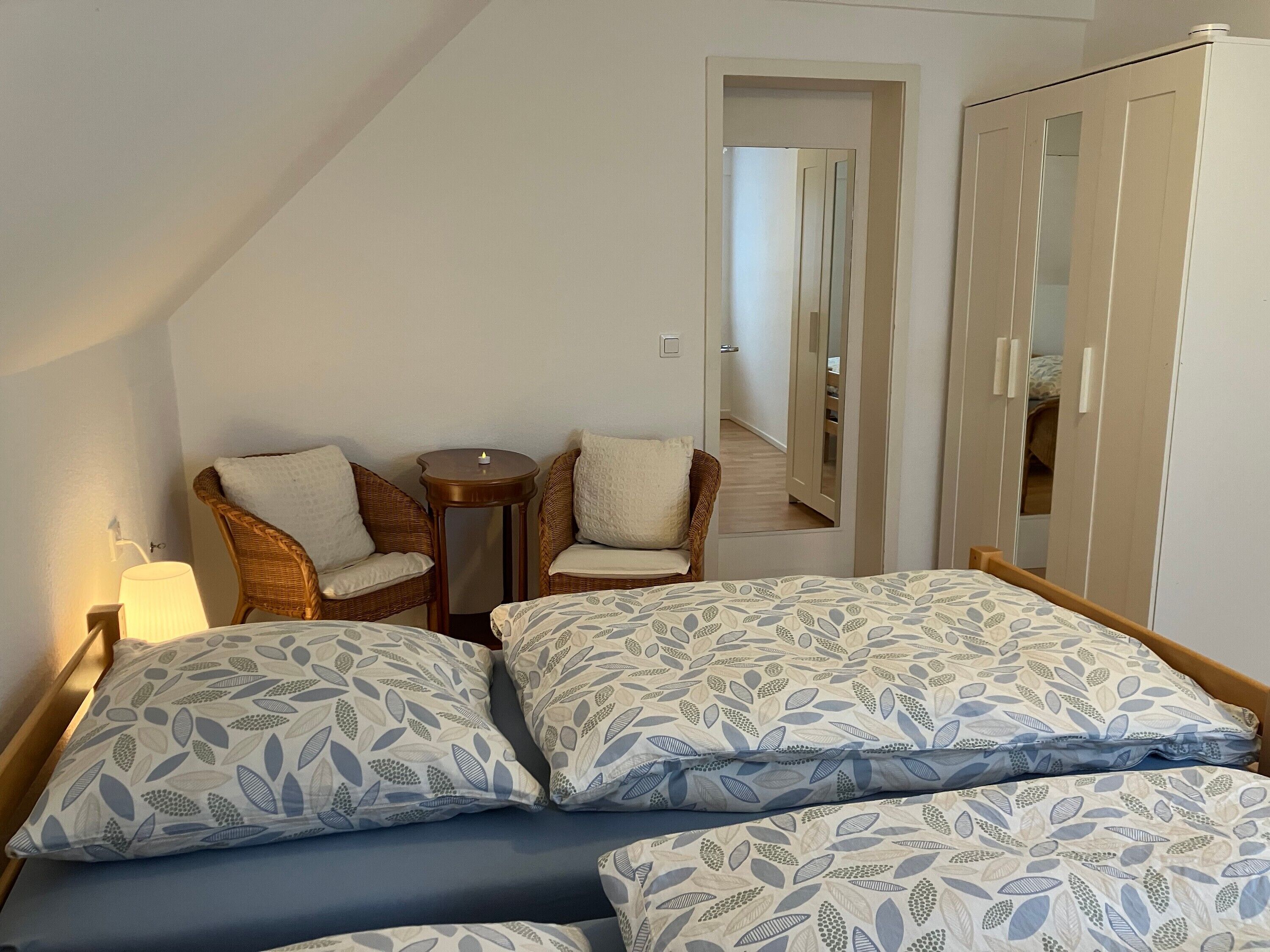 2 quartos, ferros/tábuas de passar roupa, Wi-Fi, roupa de cama