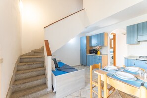 Apartment, 2 Bedrooms, Patio, Garden View | Living room - Spacious Flat 300mt From the Beach (Budoni)