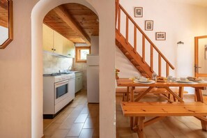 Apartment, 2 Bedrooms, Patio, Garden View | Dining room - Relaxing Apartment With Outdoor Dining (Olbia)