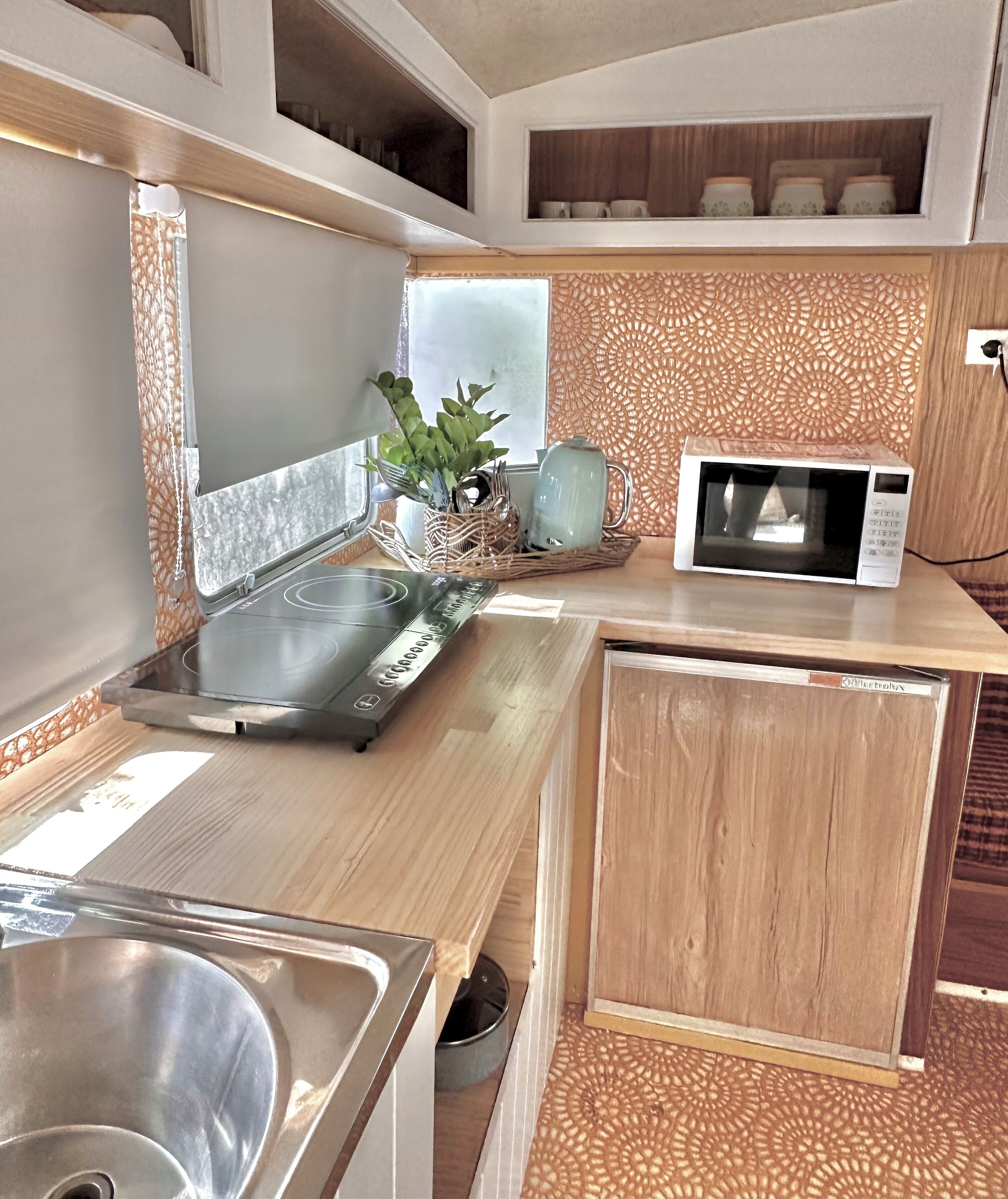 Summer the Retro Caravan | Private kitchen