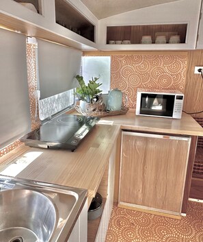 Summer the Retro Caravan | Private kitchen