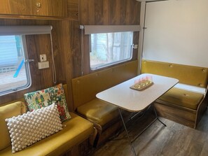 Lola - The Retro Caravan | Dining - Mornington Peninsula Retro Caravans (Rye)