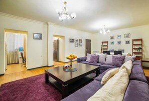 Living area - Beatles-Inspired Stay | 2Bed Near Republic Square (Yerevan)