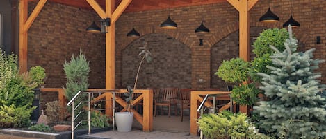 숙박 시설 구내