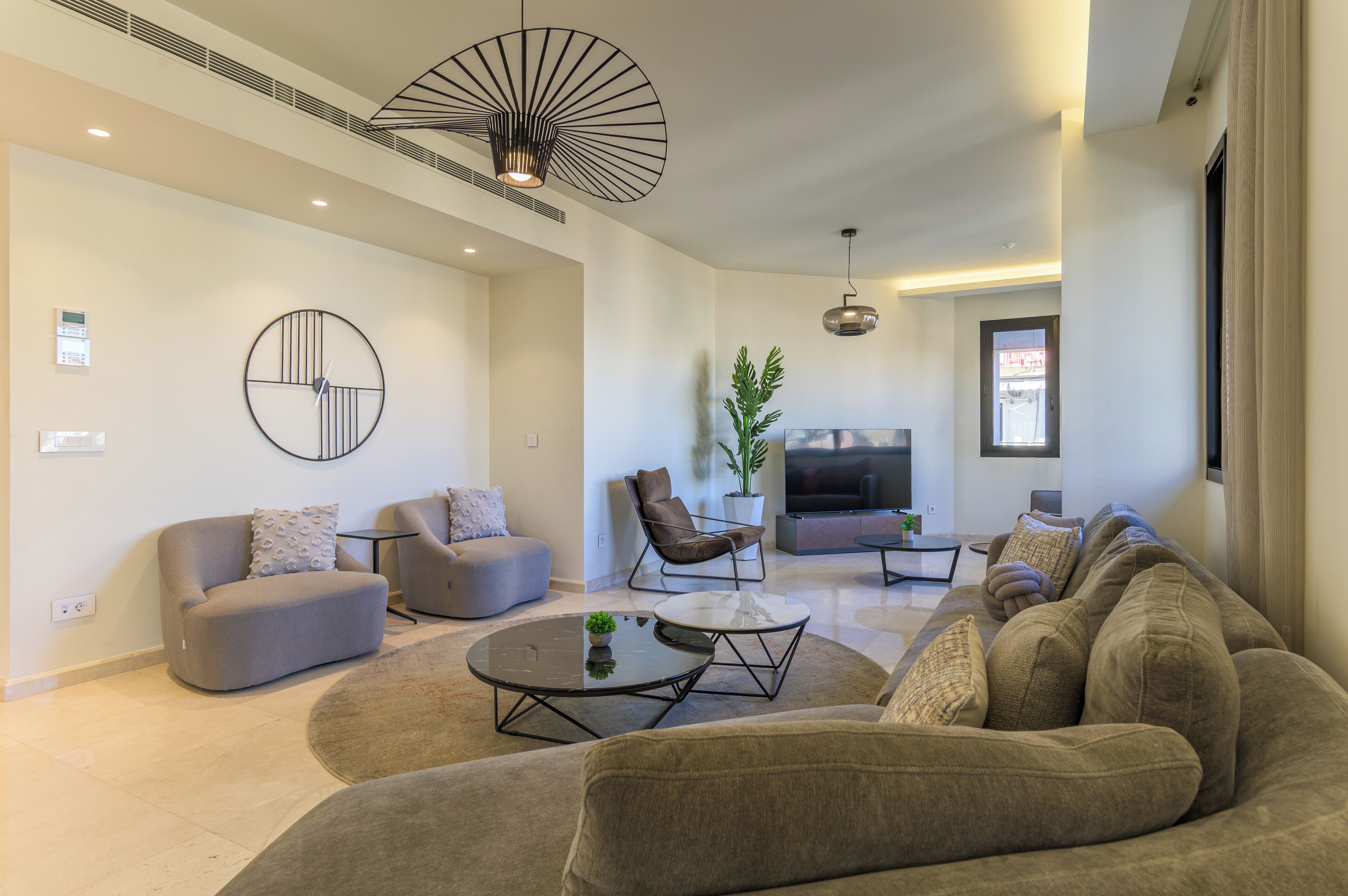 202 | Living room | 65-inch Smart TV with digital channels, Netflix, streaming services