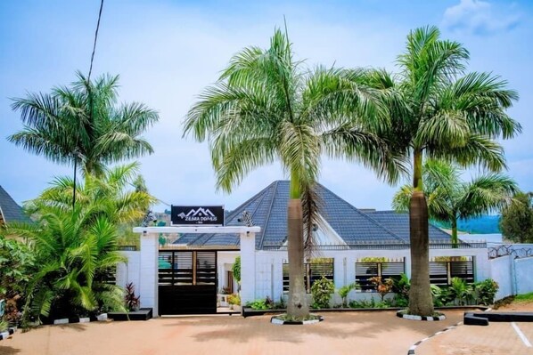 Façade de l’hébergement