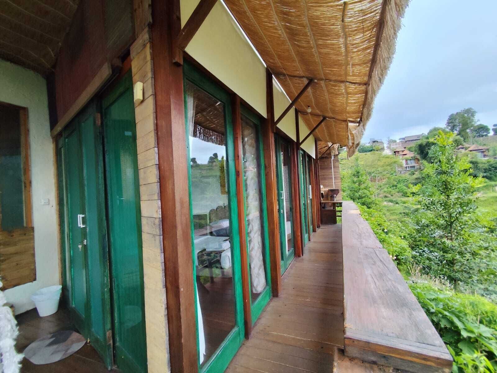 Vue depuis le balcon