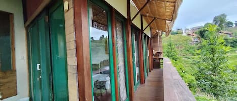 Vue depuis le balcon