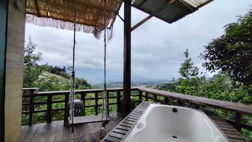 Premier kamer | Uitzicht vanaf balkon