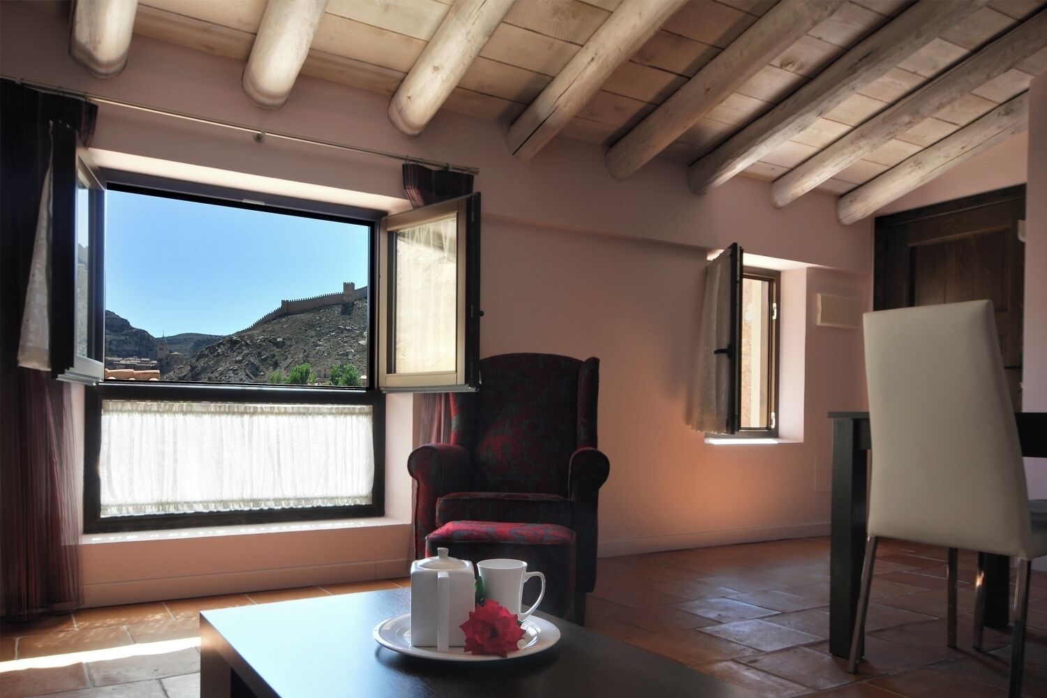 Family Apartment, 2 Bedrooms, Private Bathroom, City View | Laptop workspace, blackout curtains, iron/ironing board, free WiFi