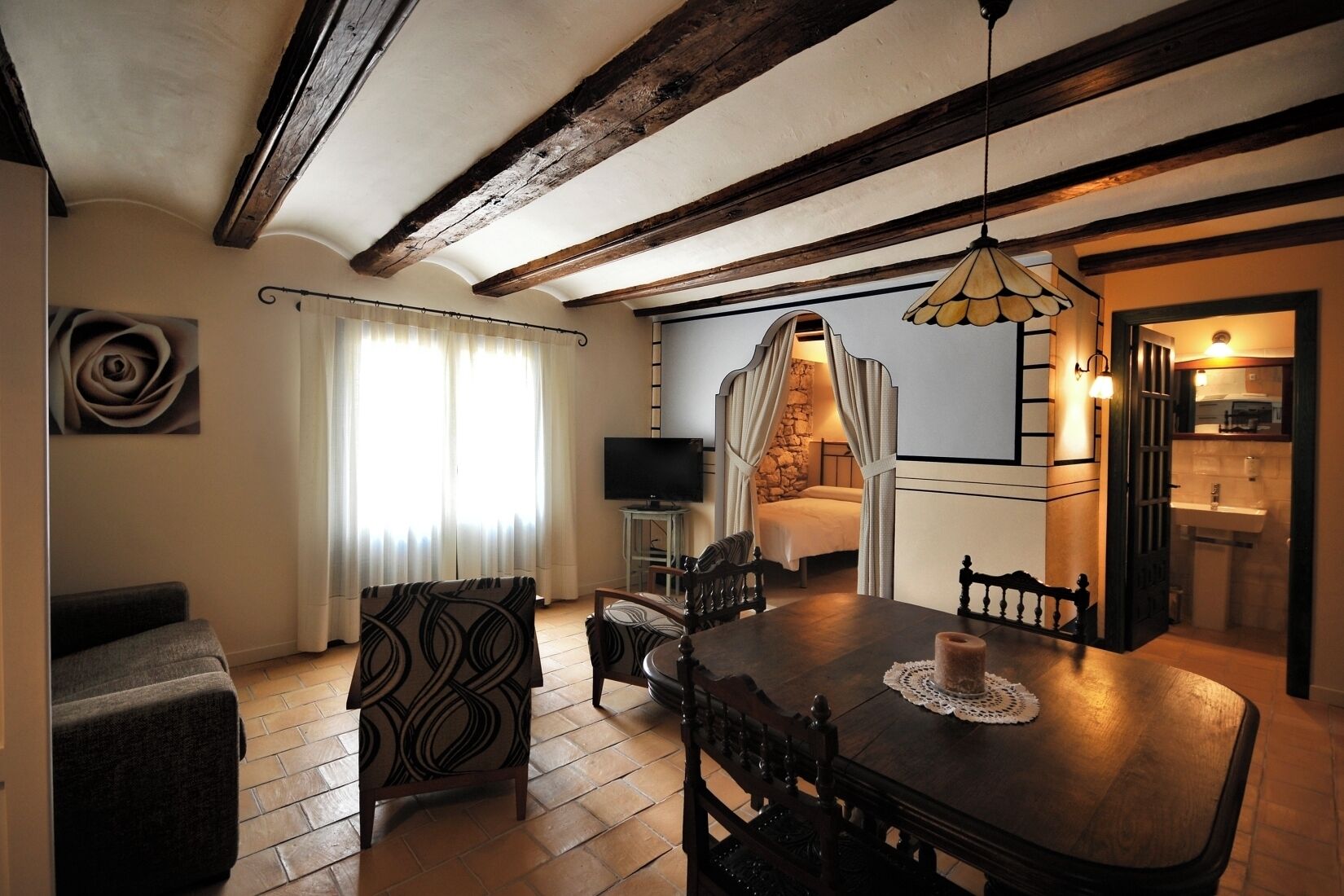 Classic Apartment, Balcony, City View | Laptop workspace, blackout curtains, iron/ironing board, free WiFi