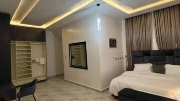 Economy-Apartment, Balkon, Stadtblick