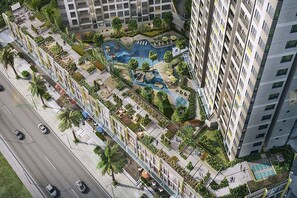 Outdoor pool - Elite Luxstay Masteri Q2 Residence (An Khanh)