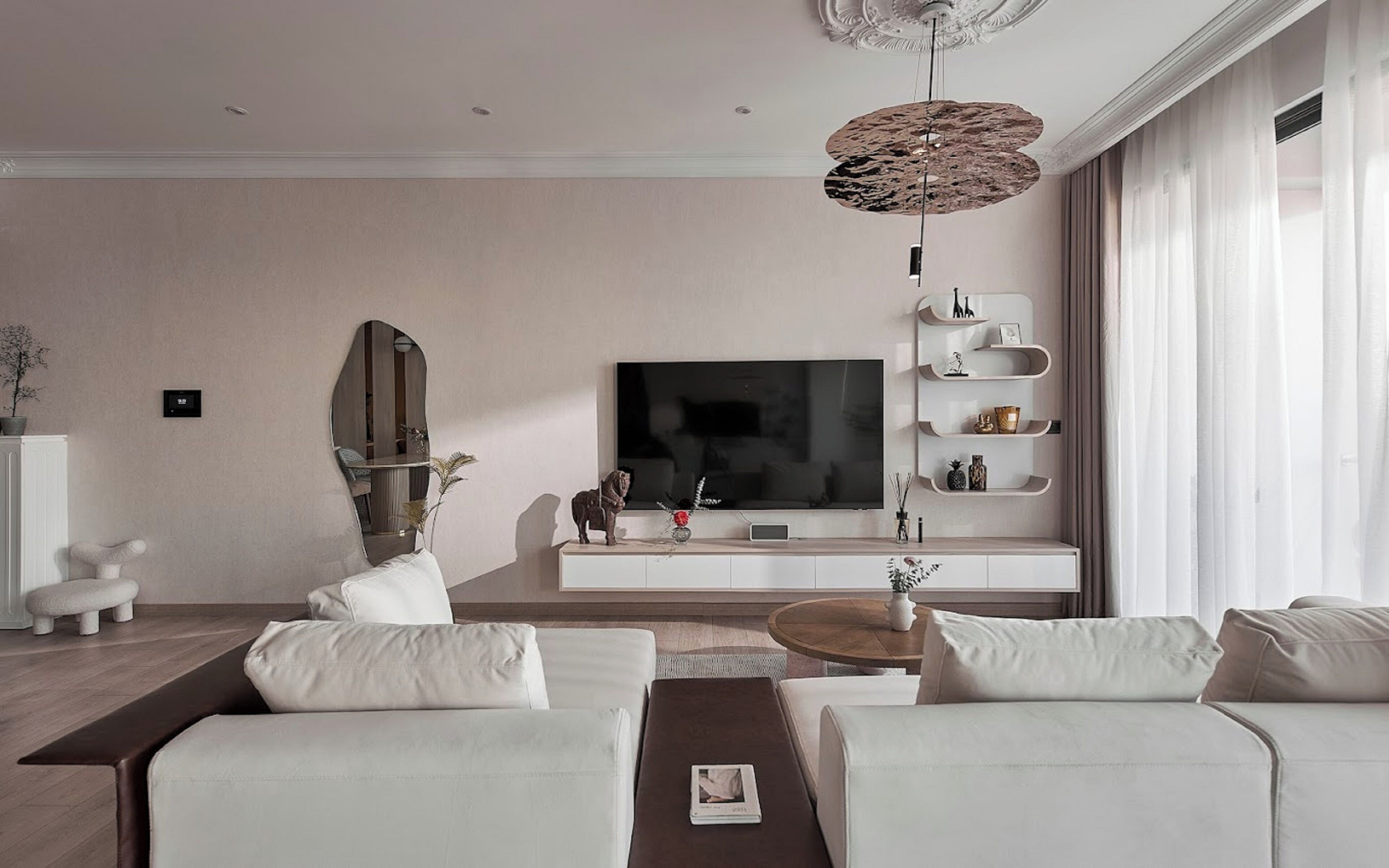 Presidential Room, 2 Bedrooms, Club Lounge Access, City View | Egyptian cotton sheets, premium bedding, down comforters