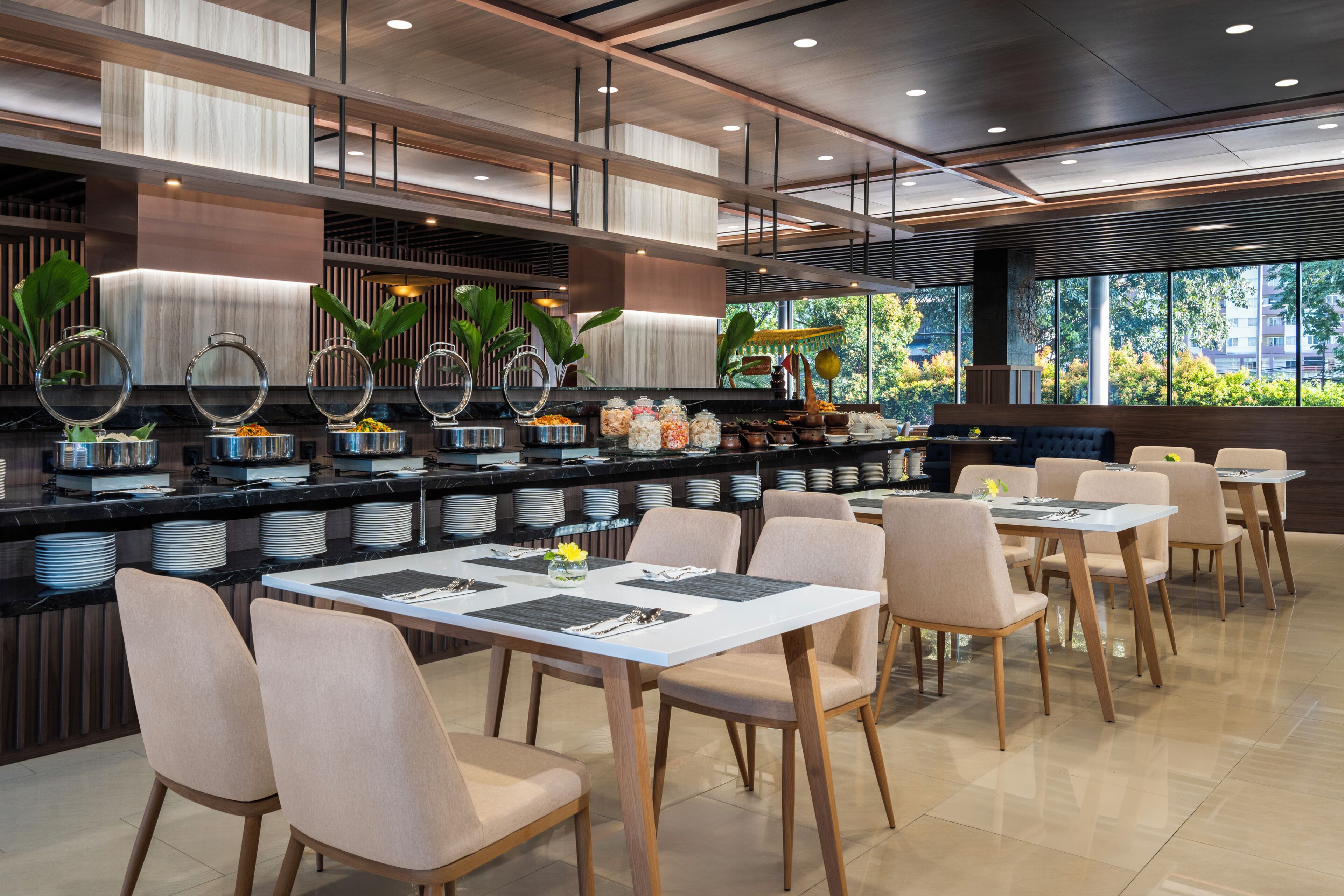 Breakfast buffet