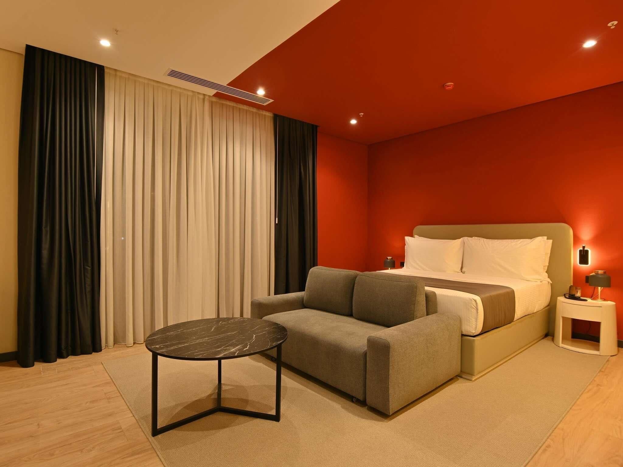 Junior-Suite, 1 King-Bett und Schlafsofa