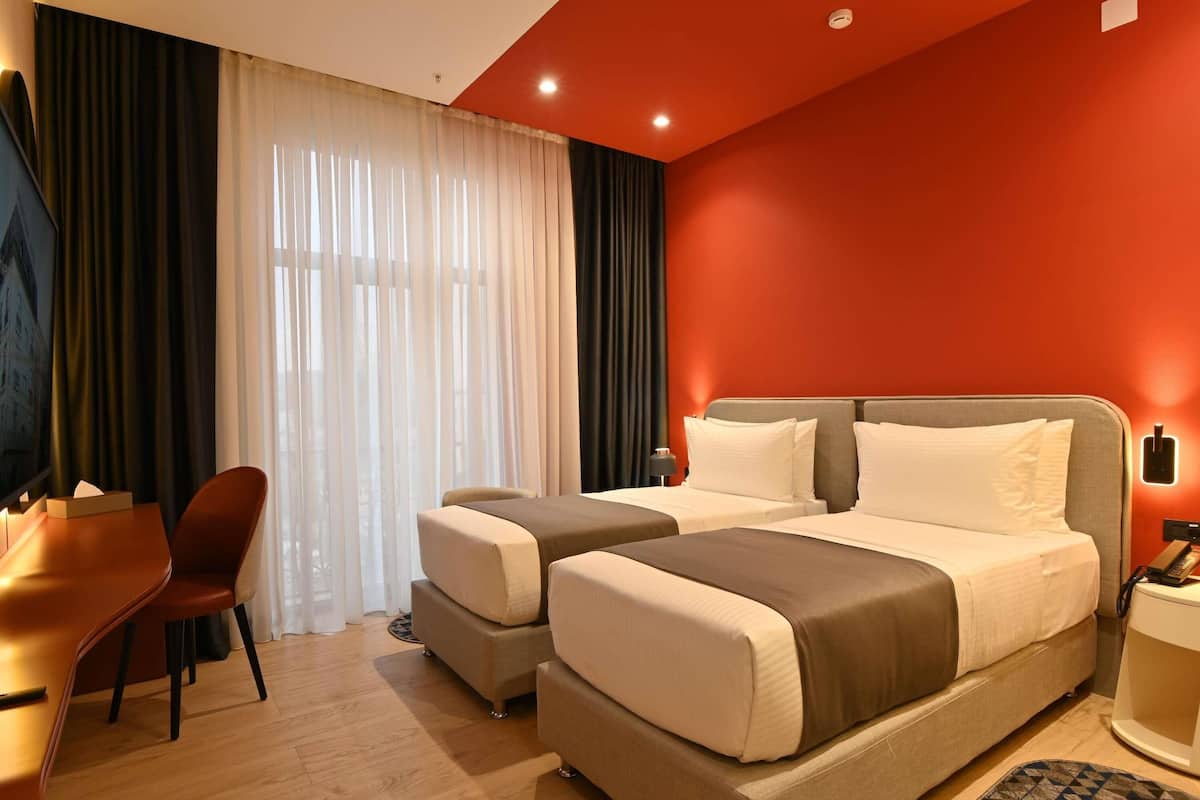 高級客房, 2 張單人床, 城市景觀