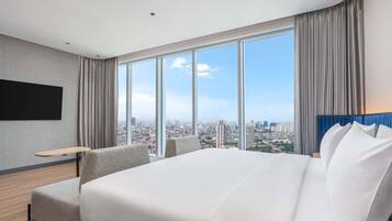 Sengetøy av topp kvalitet, safe på rommet og skrivebord for bærbar PC