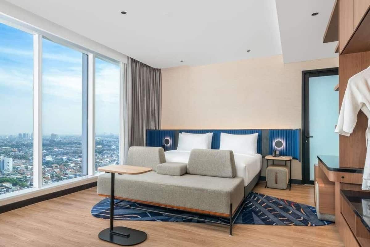 Presidential Suite, 1 King Bed | Premium bedding, in-room safe, laptop workspace, blackout drapes