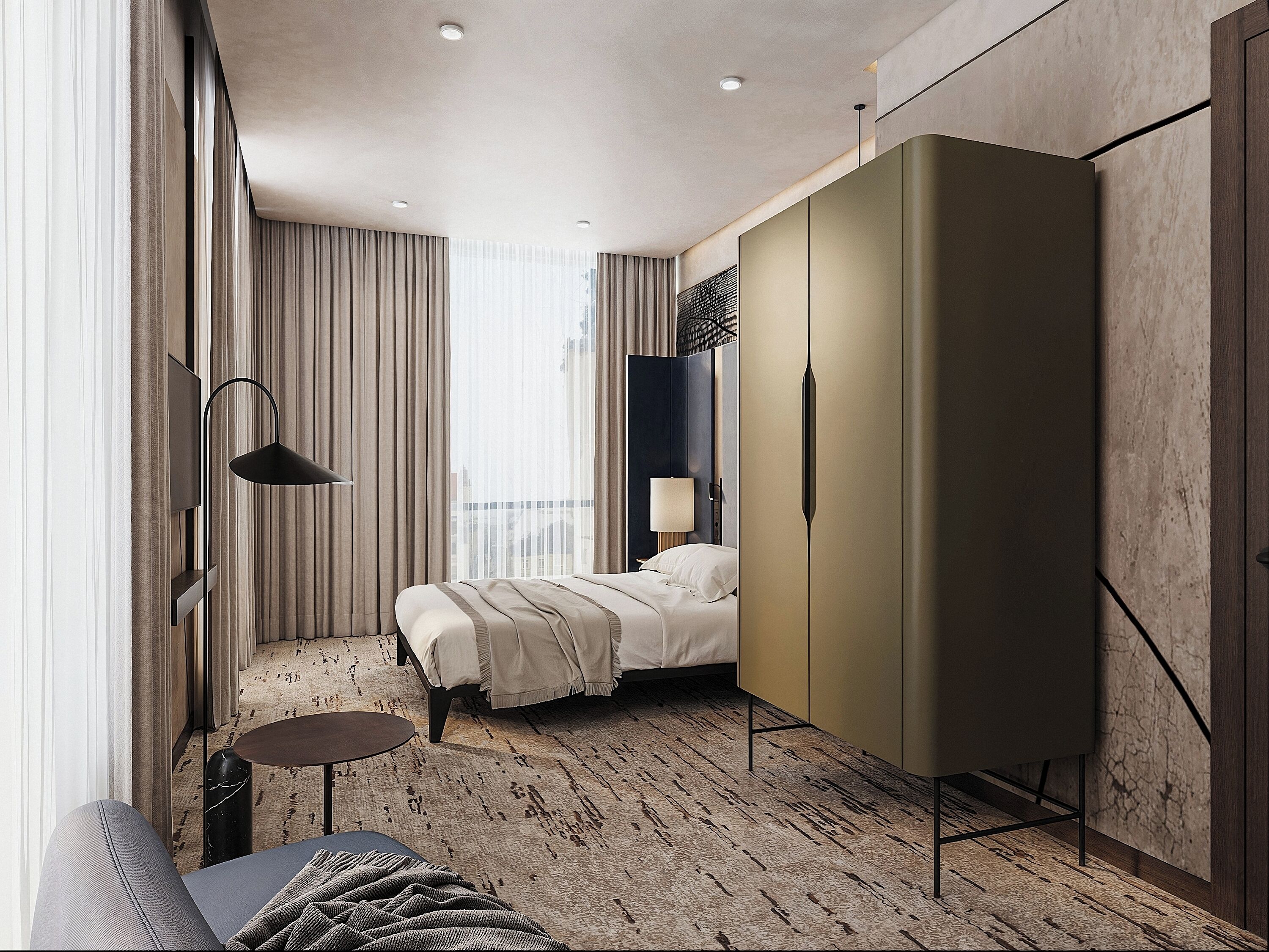 Executive Suite, 1 Bedroom | Soundproofing, free WiFi