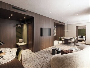 Executive Suite, 1 Bedroom | Living area - Novotel Lviv Center (Opening June 2026) (Lviv)