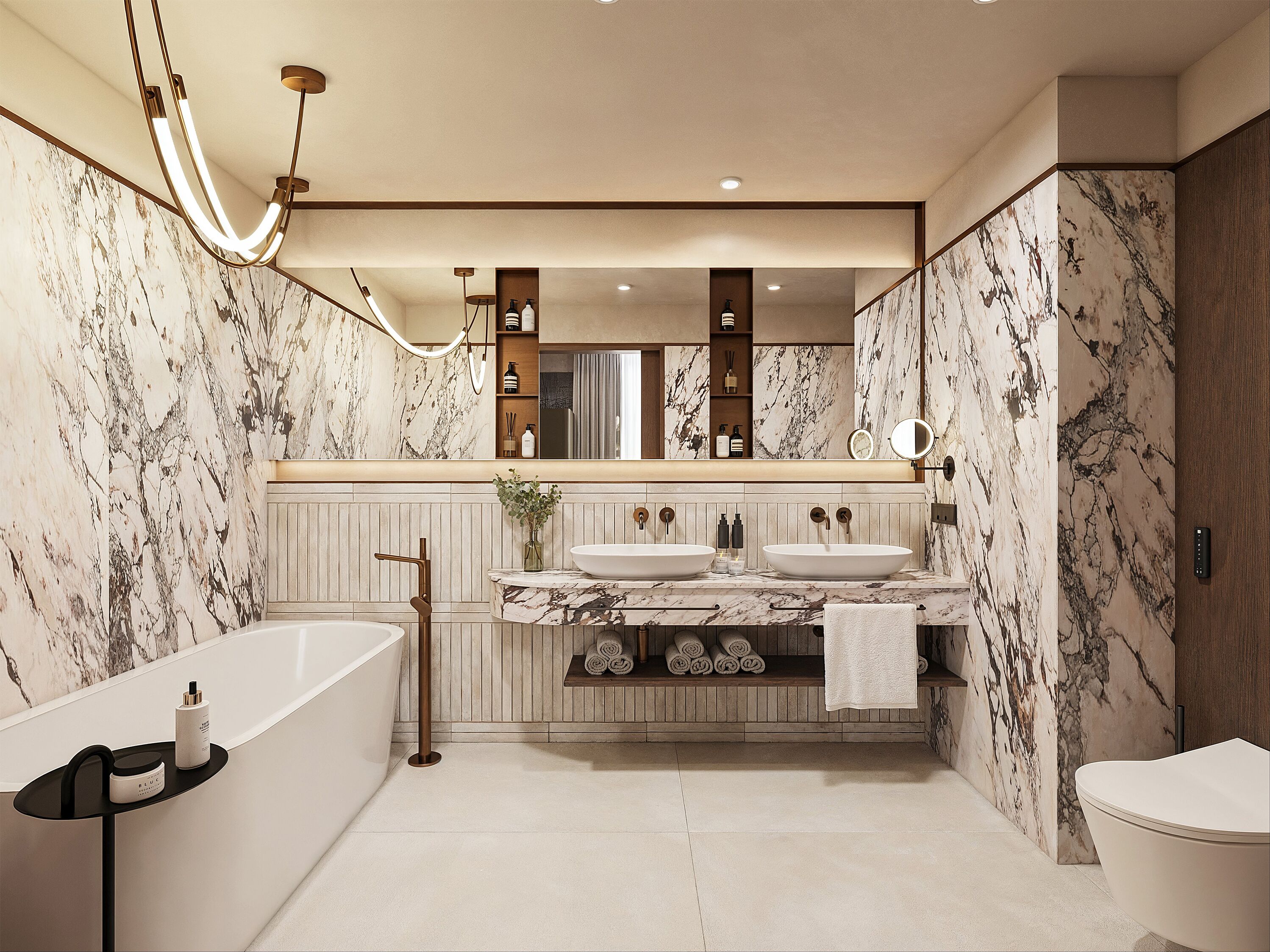 Executive Suite, 1 Bedroom | Bathroom