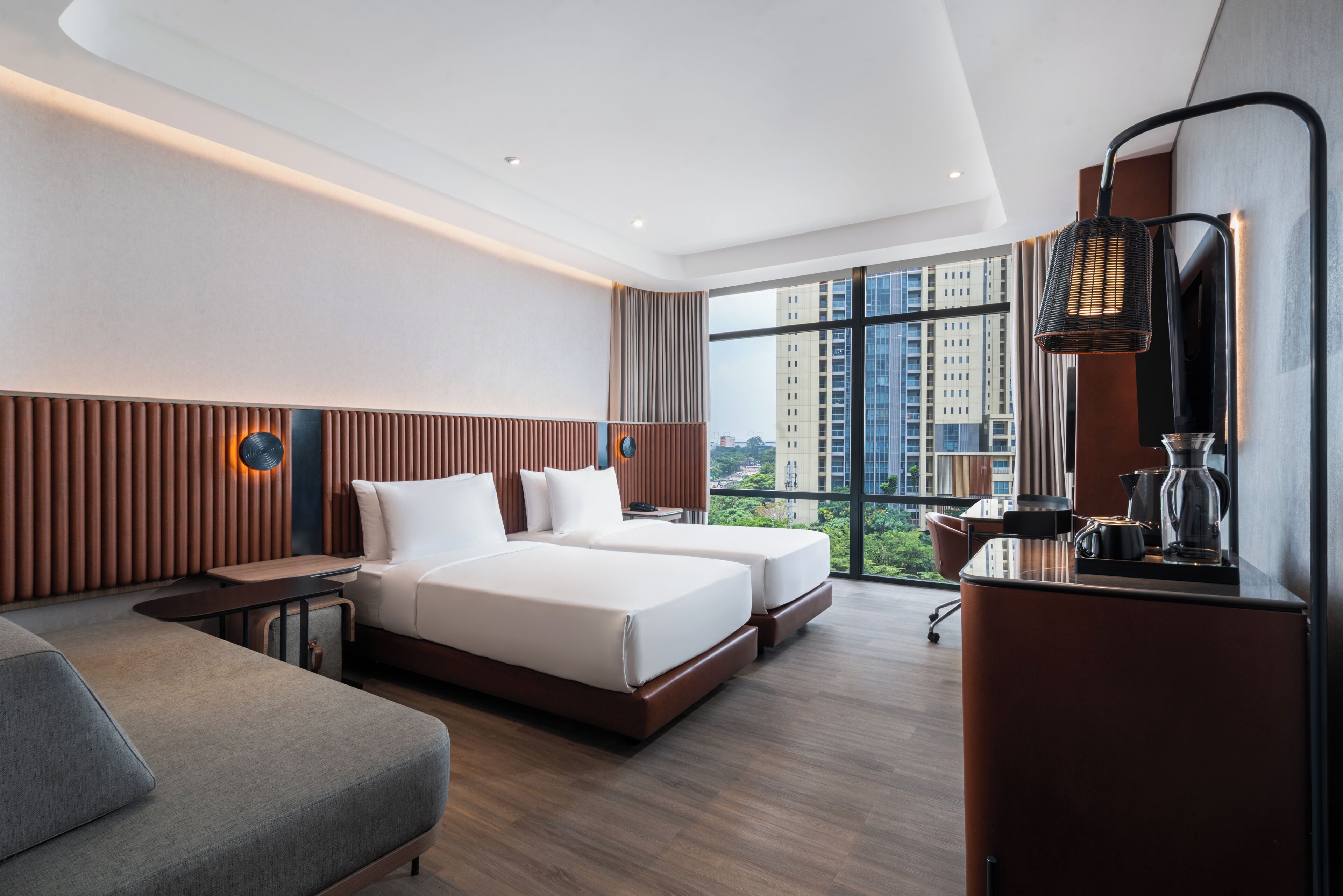 Verdunkelungsvorhänge, kostenloses WLAN, Bettwäsche