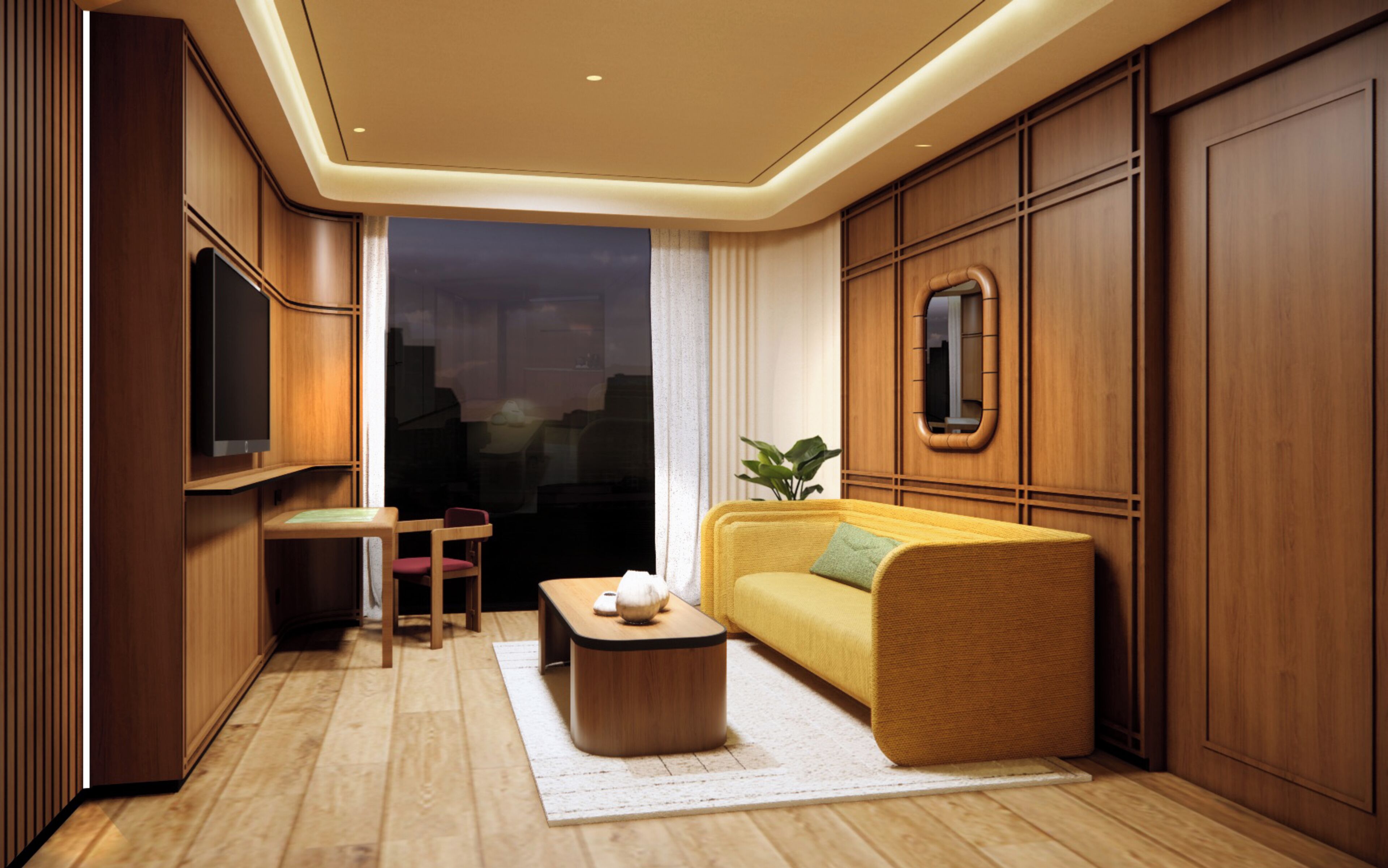 Executive-Suite, 1 Doppelbett und Schlafsofa | Verdunkelungsvorhänge, kostenloses WLAN, Bettwäsche