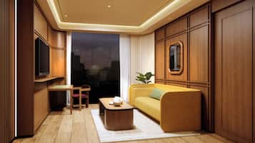 Executive Suite, 1 Double Bed with Sofa bed | Blackout curtains, free WiFi, bed sheets