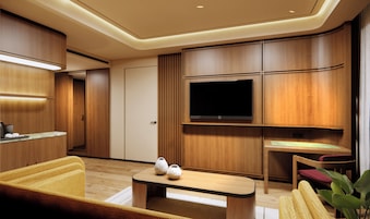 Svit Executive - 1 dubbelsäng med bäddsoffa | Mörkläggningsgardiner, gratis wi-fi och sängkläder