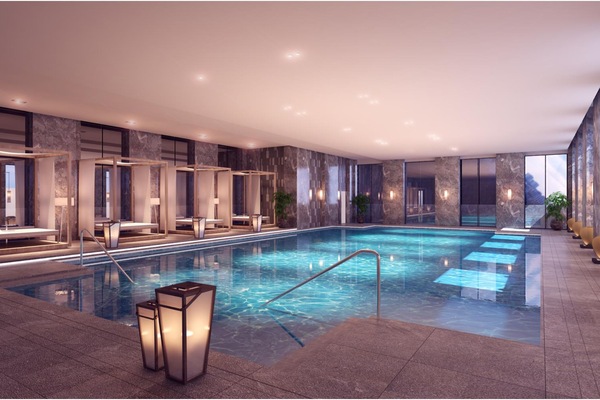Indoor pool, 2 outdoor pools
