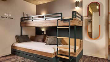 Deluxe Room, Multiple Beds | Premium bedding, individually decorated, individually furnished