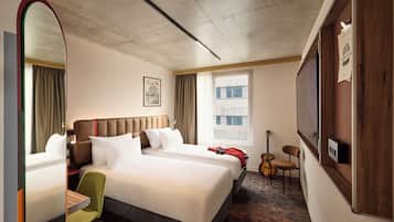 Premium bedding, individually decorated, individually furnished