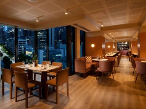 Breakfast and dinner served, garden views 