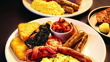 Morgenmadsbuffet hver dag mod et gebyr