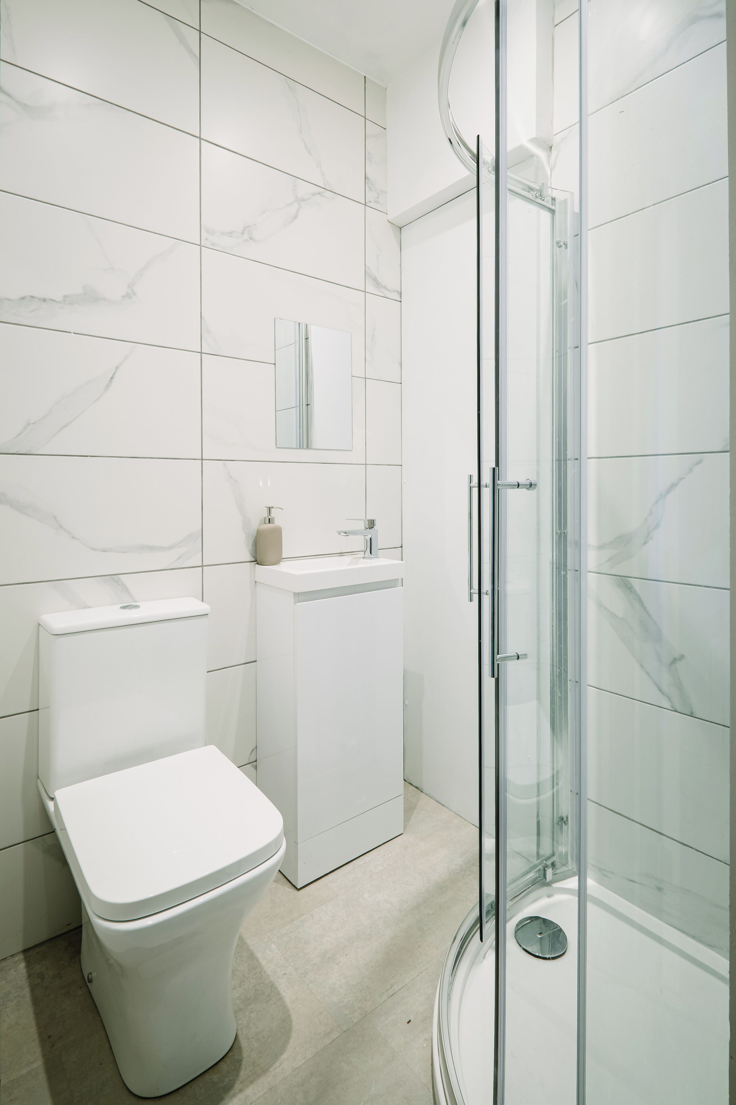 Studio, 1 giường đôi | Phòng tắm