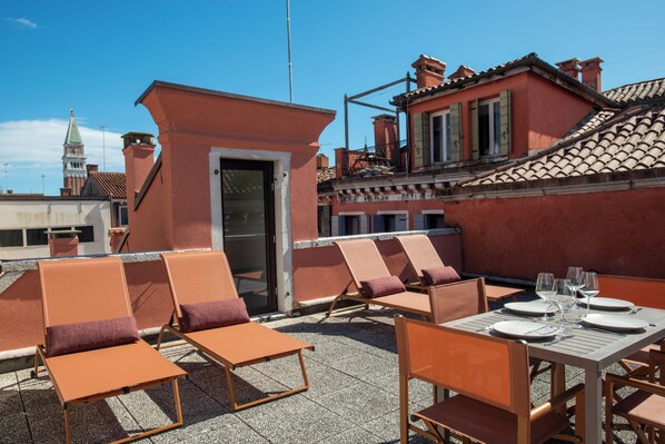 Panoramic Διαμέρισμα, 2 Υπνοδωμάτια, Βεράντα | Βεράντα/αίθριο