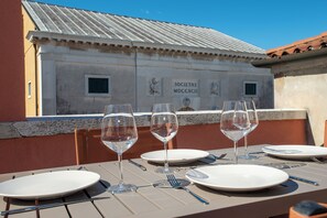 Panoramic Apartment, 2 Bedrooms, Terrace | Terrace/patio - Fenice Studios (Venice)