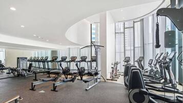 Apartment, 2 Schlafzimmer, barrierefrei | Fitnessstudio