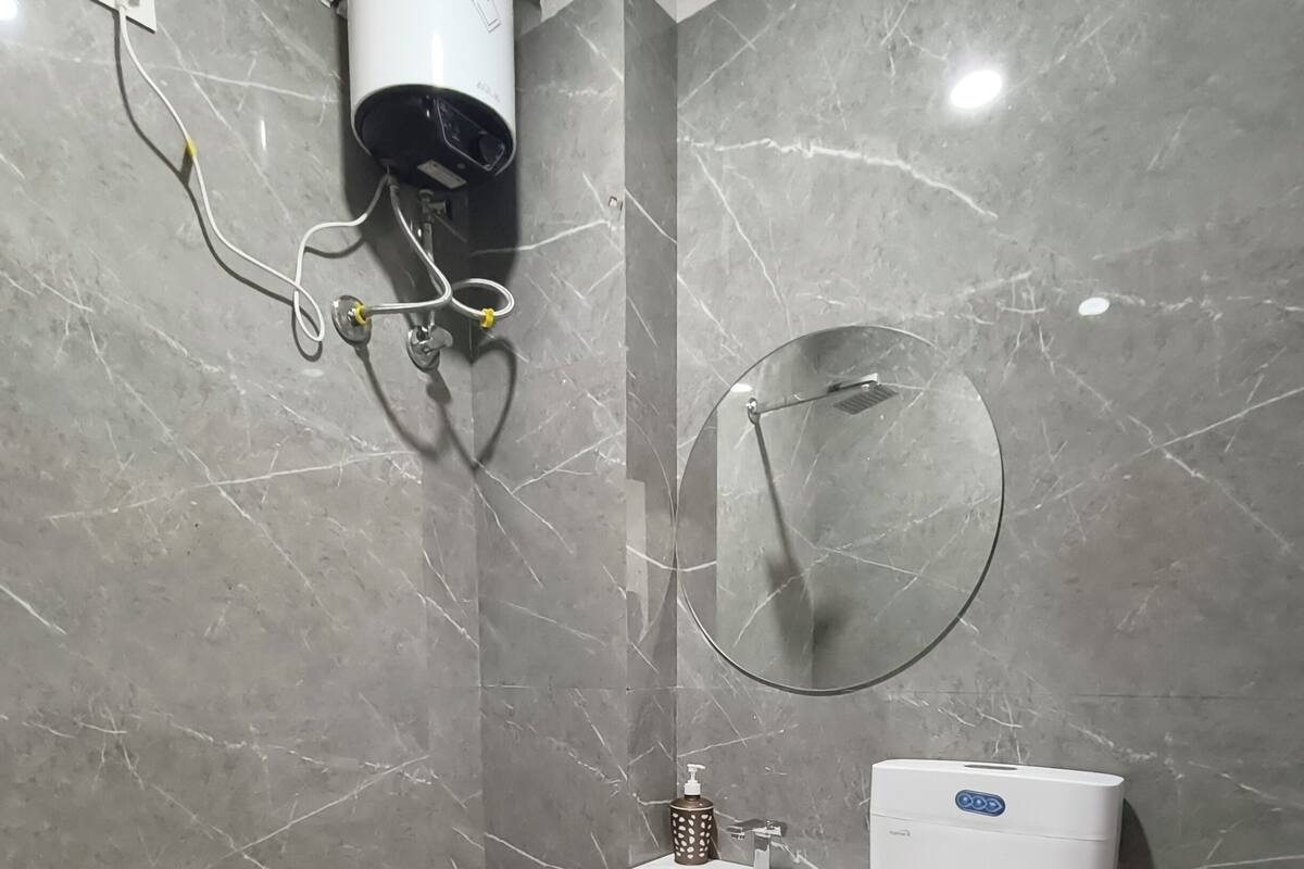 ห้องดีลักซ์ดับเบิล | ห้องน้ำ | ฝักบัว, ของใช้ในห้องน้ำฟรี, ผ้าเช็ดตัว, สบู่