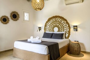 3 bedrooms, bed sheets - Aurora Villa 3 (Kalafatis)
