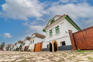 Façade de l’hébergement