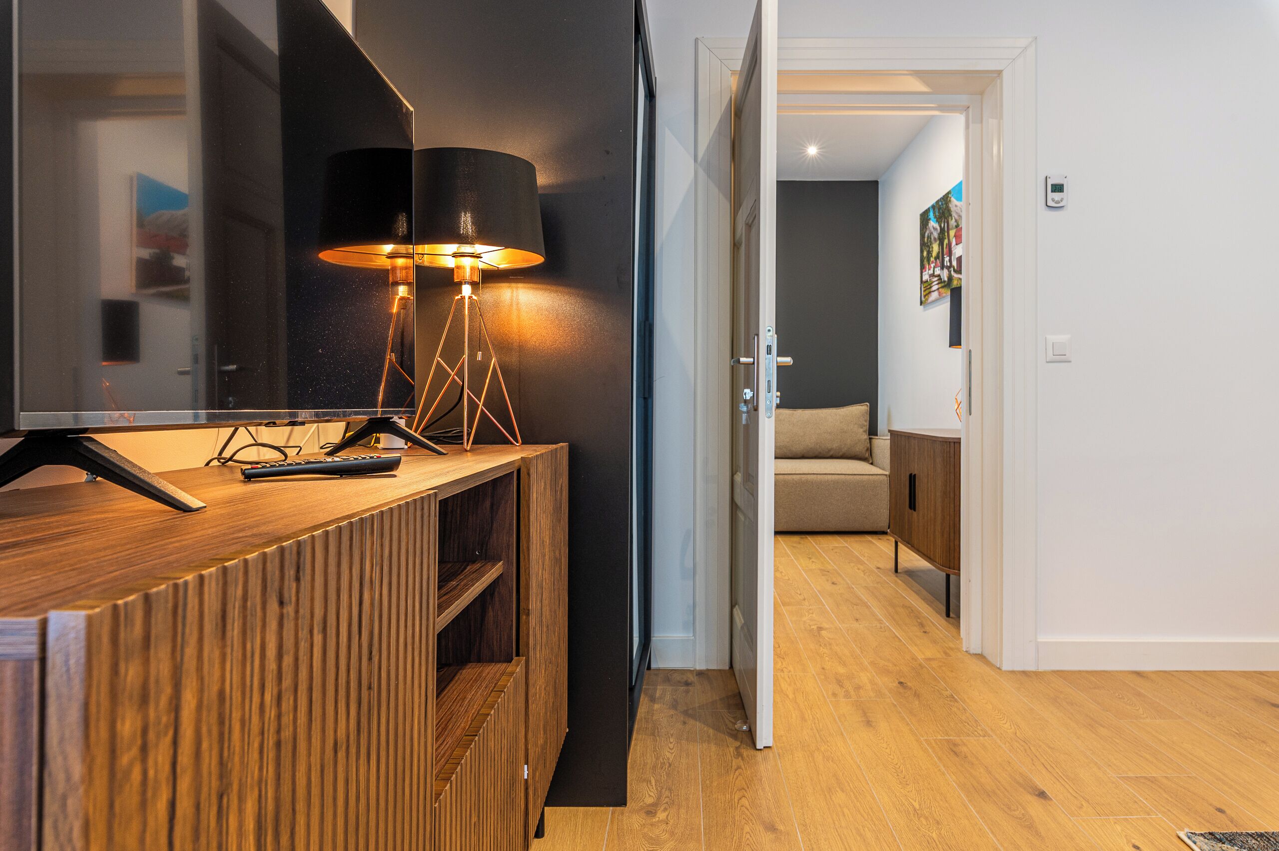 Apartament de luxe | Roba de llit d'alta qualitat i matalassos de la marca Select Comfort 