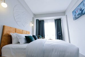 Chambre Double Supérieure, vue ville
