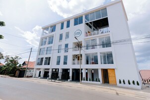 Fachada de la propiedad